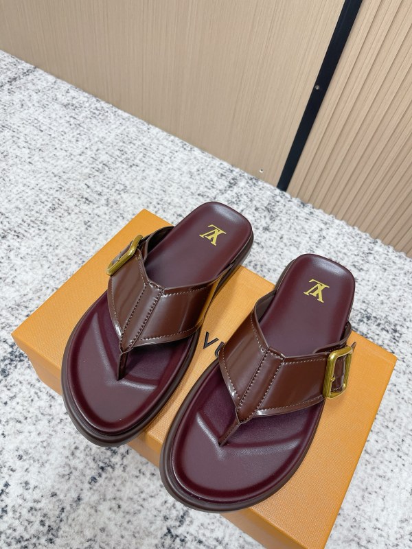 Men L*ouis V*uitton Top Quality Sandals