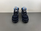 12版 A*ir J*ordan 5 Retro 2026 'Black University Blue' DD0587-008