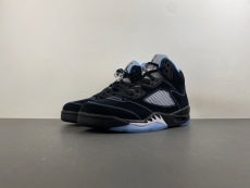 虎扑版31 A*ir J*ordan 5 Retro 2026 'Black University Blue' DD0587-008
