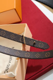 L*ouis V*uitton Belts Top Quality 20MM