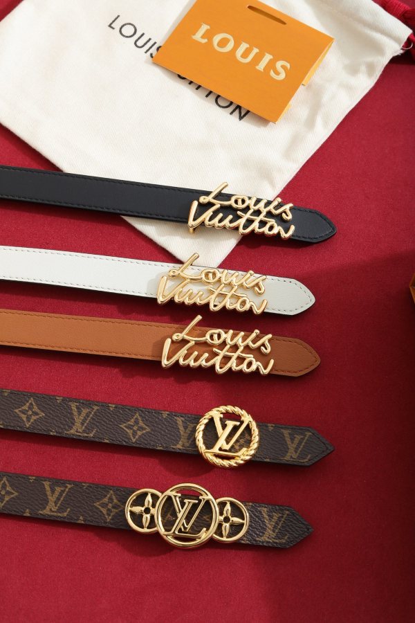 L*ouis V*uitton Belts Top Quality 20MM