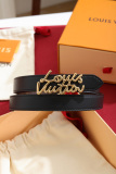 L*ouis V*uitton Belts Top Quality 20MM