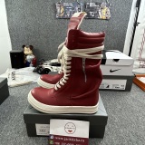 Men Women R*ick O*wens Top Sneaker