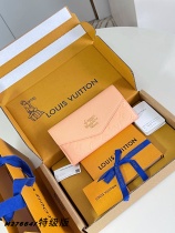 L*ouis V*uitton Top Wallets  19*10.5*2.5CM