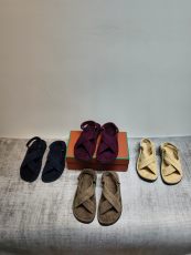 Men Women L*oro P*iana Top Quality Sandals