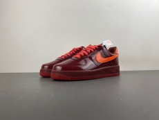 N*ike A*ir F*orce 1 Low 'Patent Leather Dark Team Red' IO4489-601