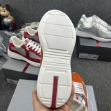 Mens Womens P*rada Top Sneakers