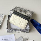 D*ior Wallets Top Quality  11.5*9*2CM