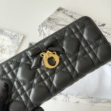 D*ior Wallets Top Quality  19*10.5*2.5CM