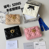 D*ior Wallets Top Quality  11.5*9*2CM