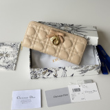 D*ior Wallets Top Quality  19*10.5*2.5CM