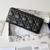 D*ior Wallets Top Quality  19*10.5*2.5CM