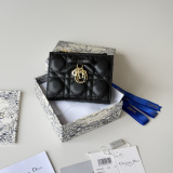 D*ior Wallets Top Quality  11.5*9*2CM