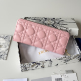 D*ior Wallets Top Quality  19*10.5*2.5CM