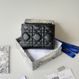 D*ior Wallets Top Quality  11.5*9*2CM