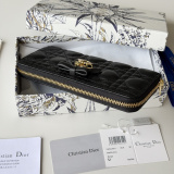 D*ior Wallets Top Quality  19*10.5*2.5CM