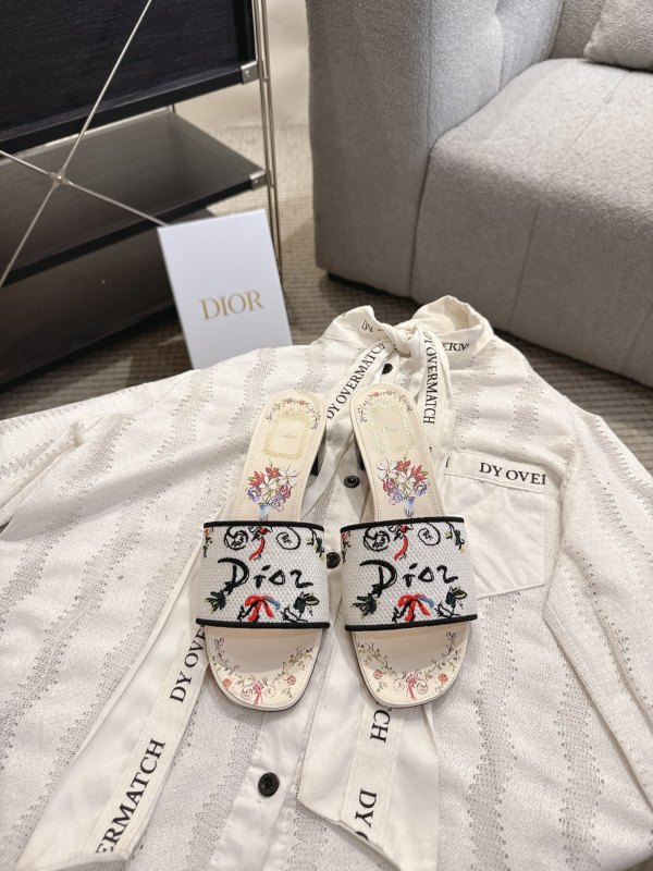 Women D*ior Top Quality Sandals