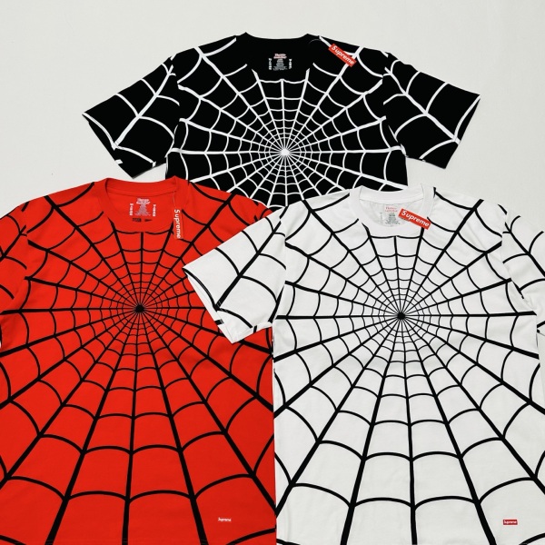 S*UPREME X H*ANES  SPIDER- MAN  Top Quality Clothes