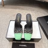 Women  C*hanel  Top Sandals 9.5CM