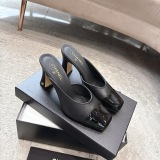 Women  C*hanel  Top Sandals 9.5CM