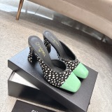 Women  C*hanel  Top Sandals 9.5CM