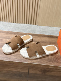 Men Women  H*ermes Top Quality Sandals