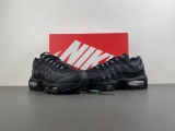 12版！N*ike A*ir M*ax 95 Big Bubble 'Black Metallic Silver  1474-010