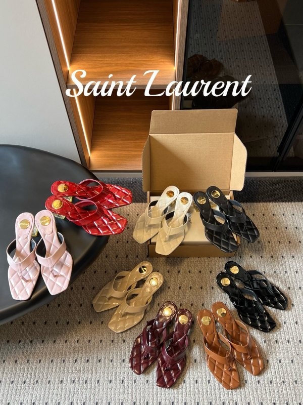 Women  Y*SL  Top Sandals 4.5CM