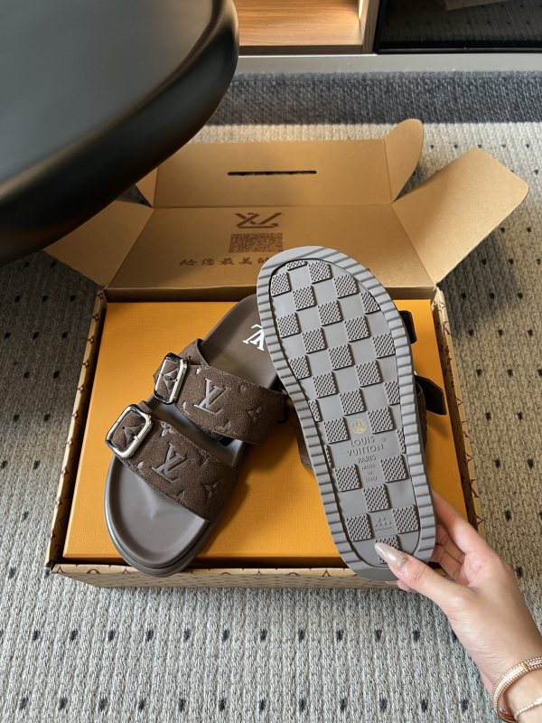 Men L*ouis V*uitton Top Quality Sandals