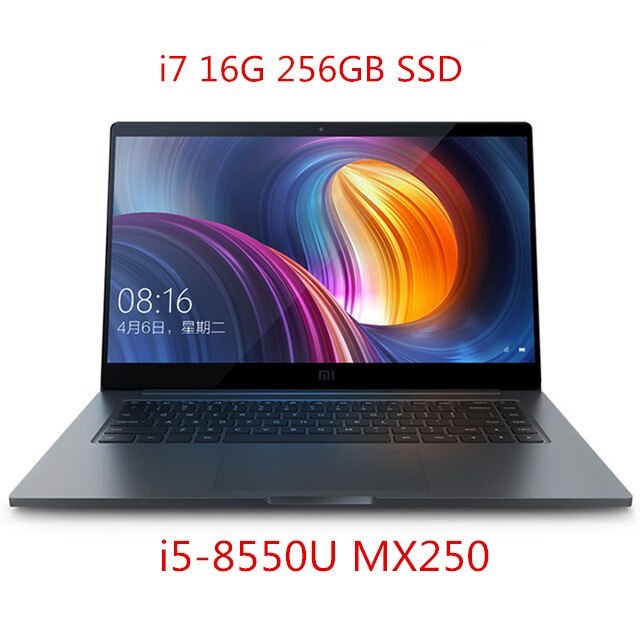 Xiaomi Mi Notebook Pro MI Laptop 15.6 inch Win10 i5-8250U/i7-8550U GeForce MX250 8GB/16GB RAM 512GB SSD Notebook