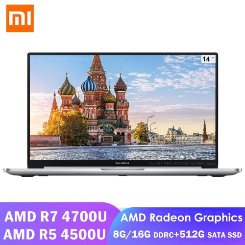 Xiaomi Redmibook 14 II Laptop AMD Ryzen 7 4700U 14 Inch 1080 FHD Screen Windows 10 8GB/16GB DDR4+512GB SSD Ultrathin Notebook