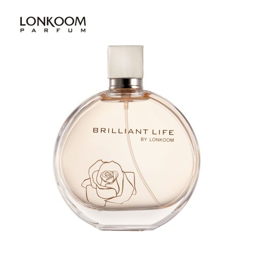 LONKOOM Original Perfume for Women Floral-fruity Aroma Women's Eau De Parfum Spray Brilliant Life 100ml Long Lasting Fragrance