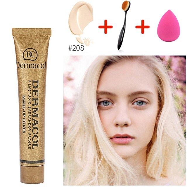 Dermacol Makeup Cover Authentic 100% Original 30g Primer Concealer Base Professional Dermacol Makeup Foundation Contour Palette