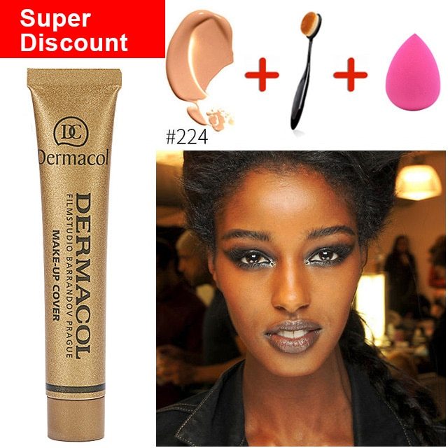 Dermacol Makeup Cover Authentic 100% Original 30g Primer Concealer Base Professional Dermacol Makeup Foundation Contour Palette
