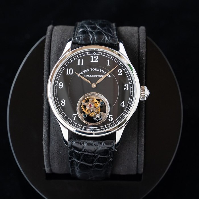 Top Brand Luxury Men's Mechanical Watches ST8000 Seagull Tourbillon Movement Genuine Crocodile Leather Men Wristwatches Business