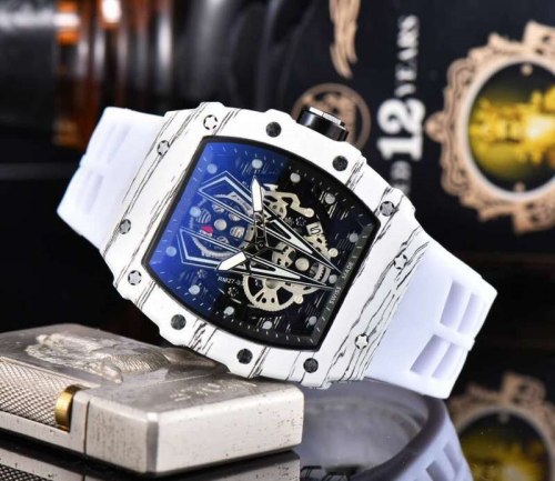 Luxury Richard Wristwacth Top Brand RM 1: 1 Same Quartz Mechanical Watchs Men's 2020 Watches Relogio Masculino Water Resistant