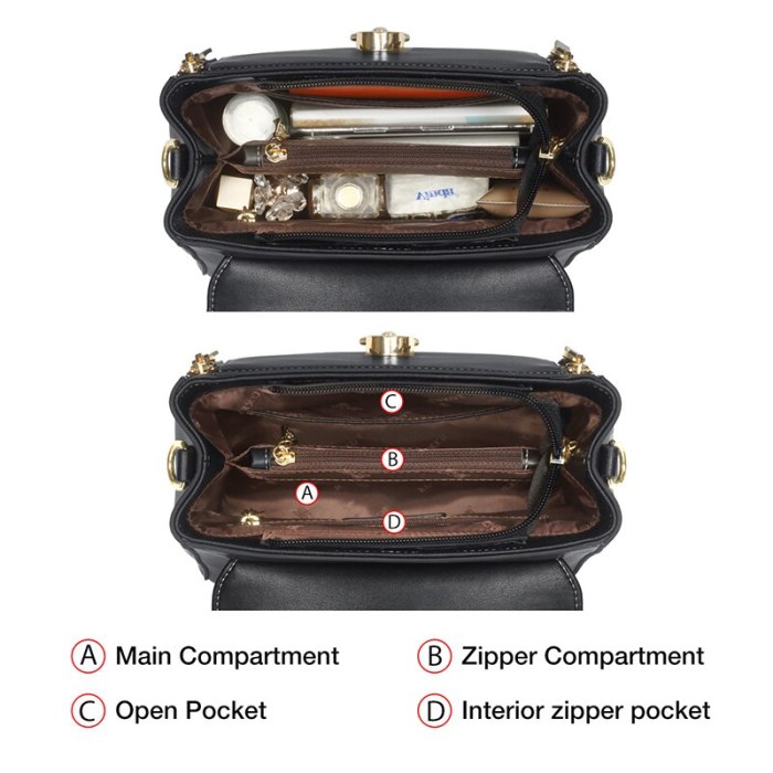 FOXER Fashion Totes Lady Handbag Women Chic Messenger Purse Female Split Leather Stylish Crossbody Shoulder Bags Large Capacity