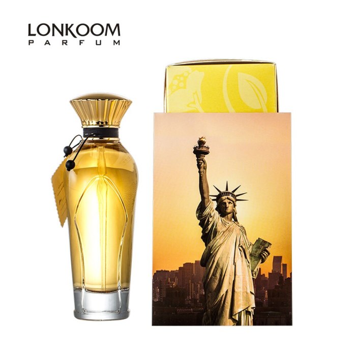 LONKOO 100ml Spicy-Woody perfume for Men City Series London French Male perfumes Women Eau De Parfume
