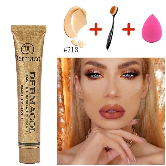 Dermacol Makeup Cover Authentic 100% Original 30g Primer Concealer Base Professional Dermacol Makeup Foundation Contour Palette