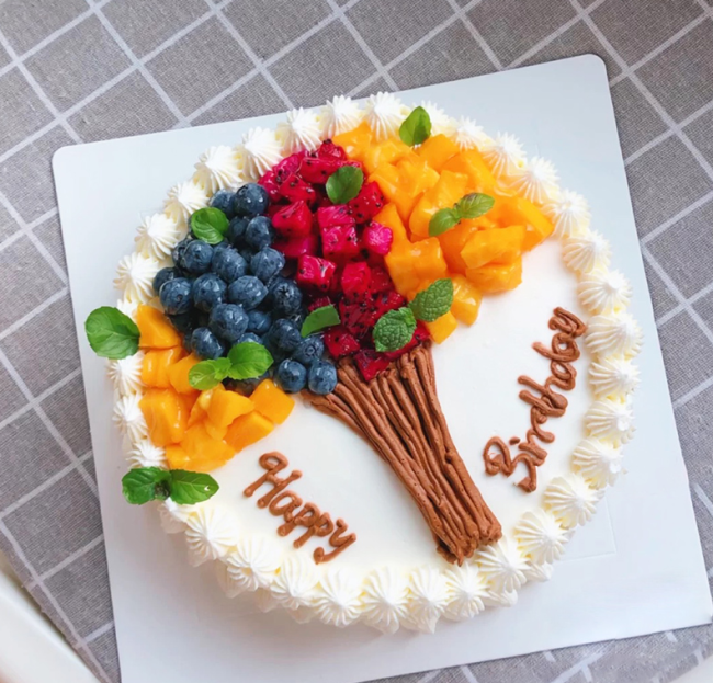 High quality cream cake
