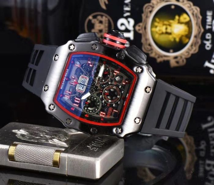 Hot Brand Luxury siliconce  dz Auto Date Week Display  Luminous Diver Watches  Stainless Steel Wrist Watch Male Clock