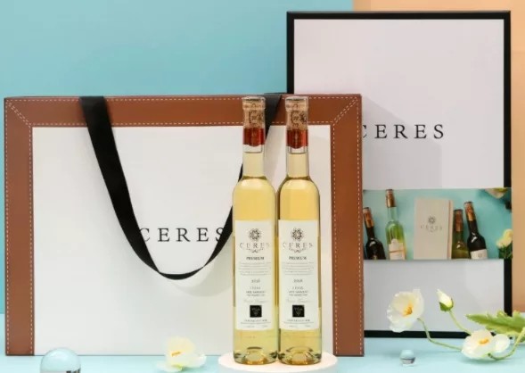 Canadian Ice Wine Manor original imported VQA Sweet White Wine Ice Red White Wine Gift Box