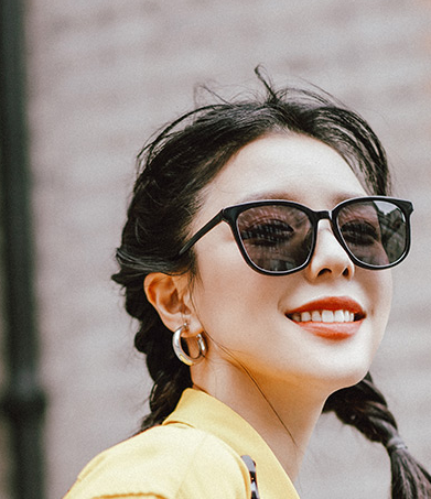 Fashionable and easy to wear plate large frame men's and women's Sunglasses sunscreen polarized driving Sunglasses