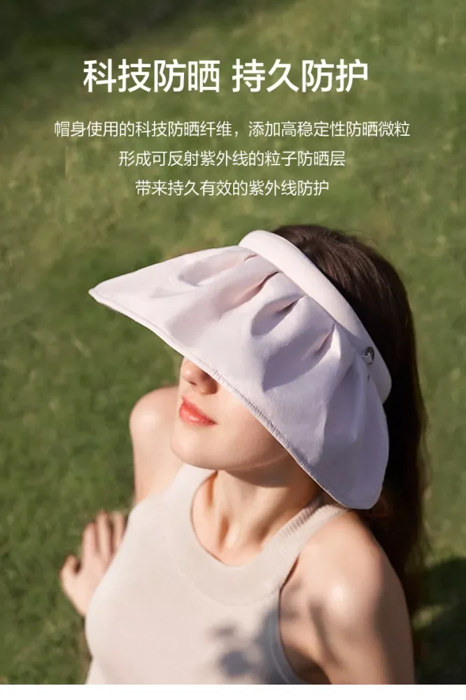 Sunscreen discount package(Shell Hat Women's face covering anti ultraviolet sunshade hat and sun protection umbrella)