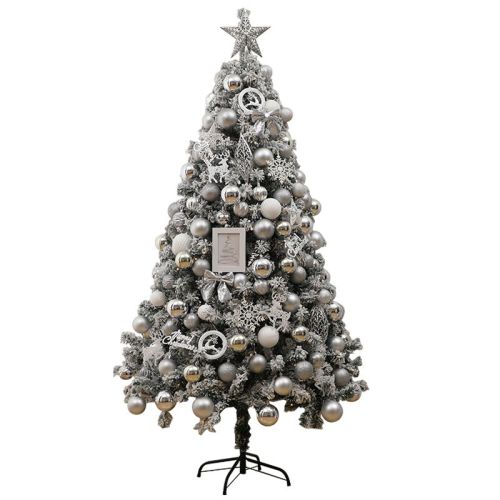 Noble Christmas tree - plastic Christmas tree, 1.2 meters high, reusable