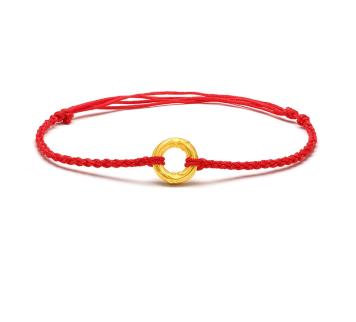 Anklet Gold Anklet Feet Decoration True Gold Birthday Gift