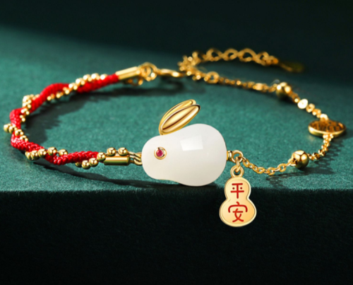 Anklet Gold Anklet Feet Decoration True Gold Bracelet Birthday Gift 