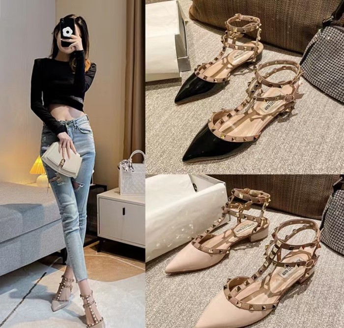 Wrap head studded sandals 2023 new style