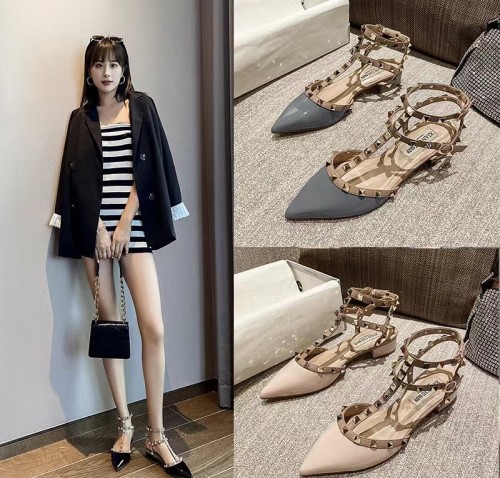 Wrap head studded sandals 2023 new style