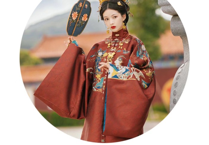 Silk and satin fabric for Chinese traditional clothing